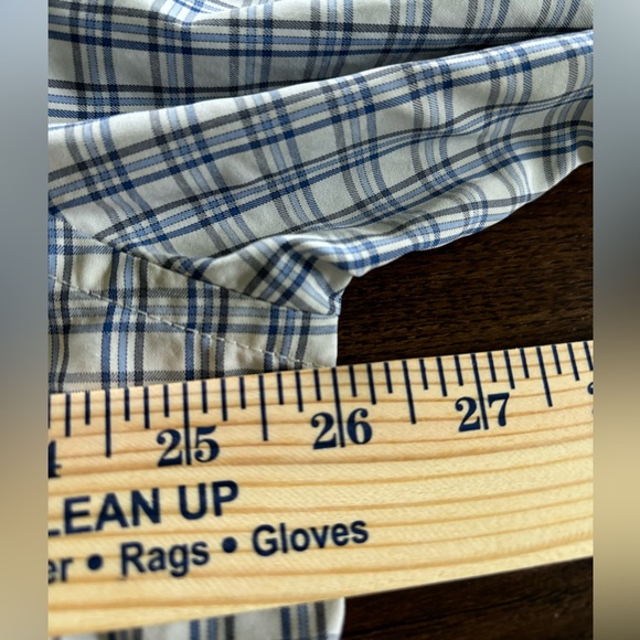 UNTUCKit Shirt Mens 2XL XXL Button Up Performance Stretch Plaid Check - Picture 2 of 5